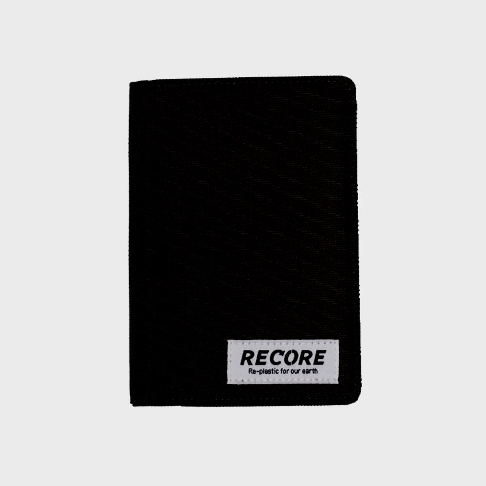 Up-cycling Passport Case - Black