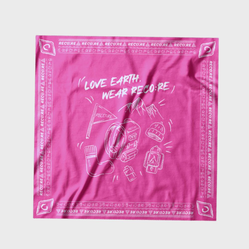 Cotton Handkerchief - Pink