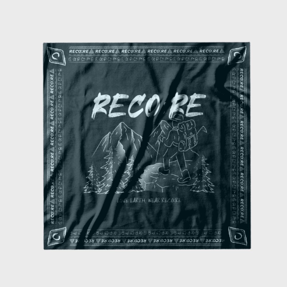 Cotton Handkerchief - Black